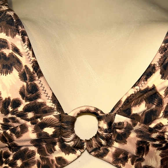 Aerie Longline Plunge Leopard Ring
Bikini Top & Swim Choose Bikini Size Set M - Picture 8 of 12
